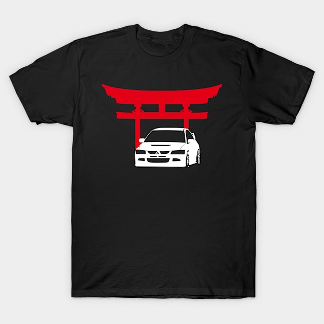 mitsubishi evolution T-Shirt by sok3